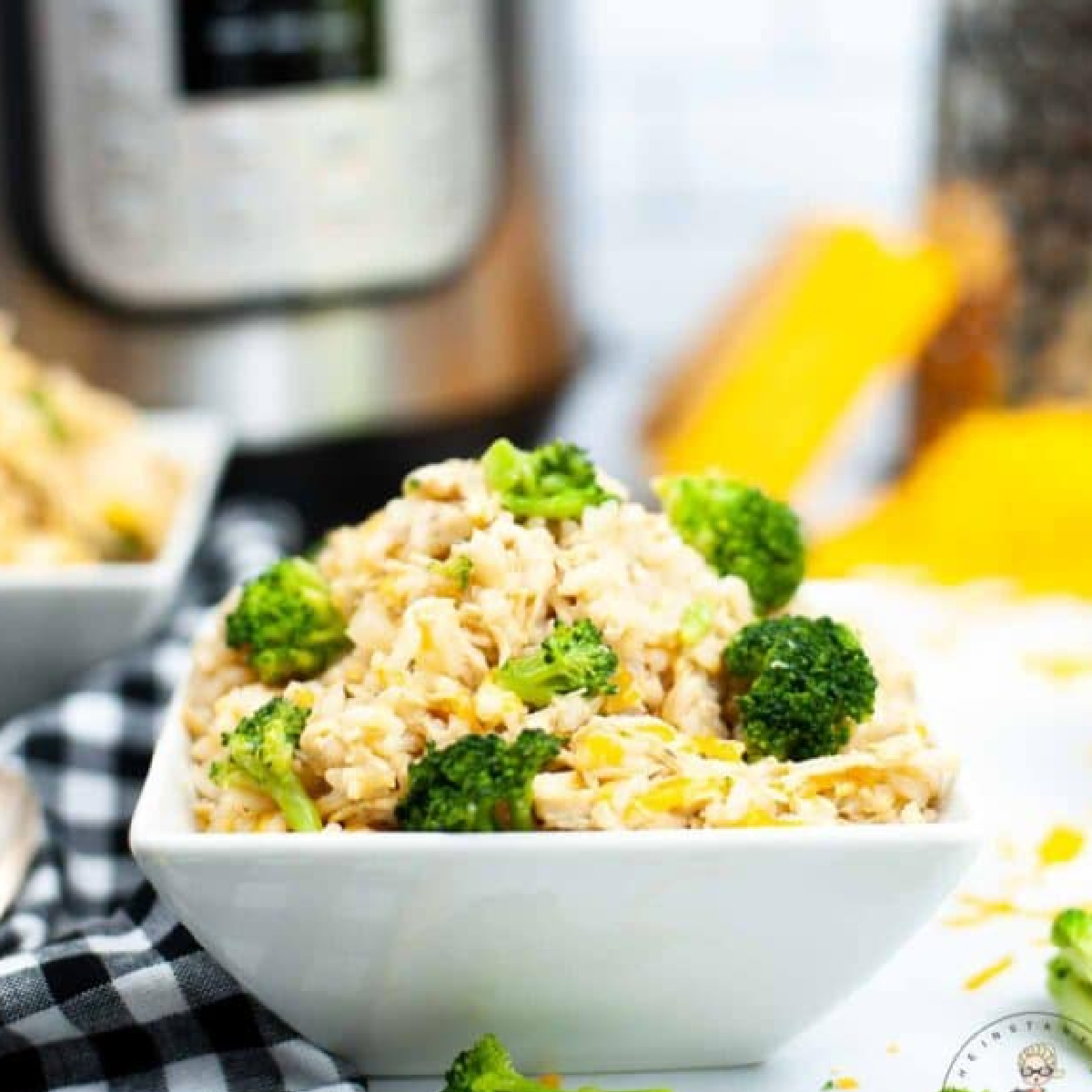Instant Pot Chicken Broccoli Rice | The Inspiration Edit