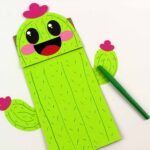 Cactus Puppet Craft.
