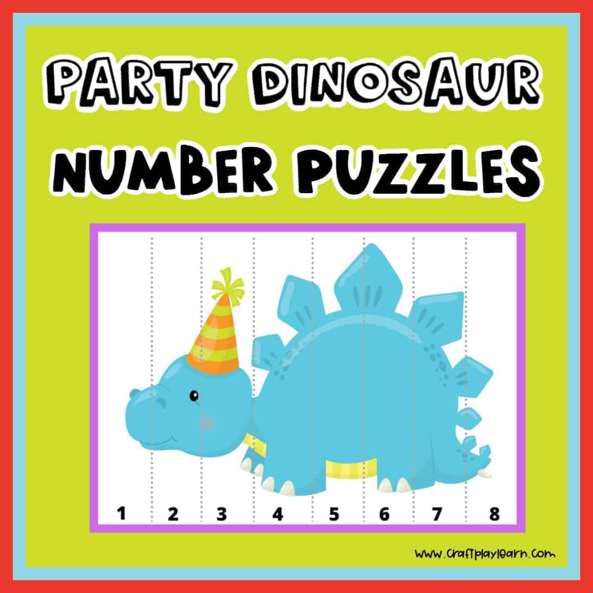 dinosaur printable puzzles