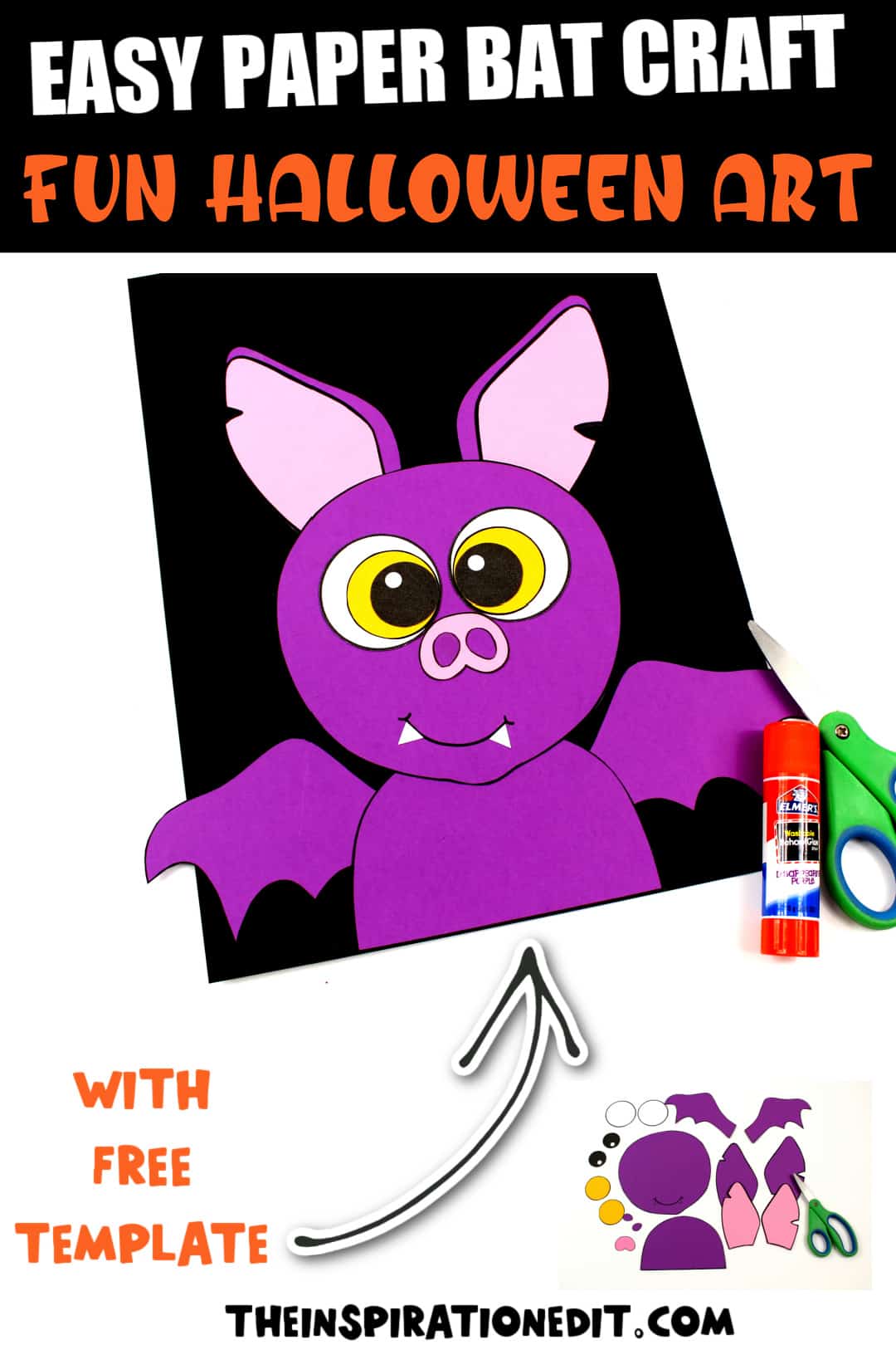 Fun Halloween Bat Craft For Kids The Inspiration Edit
