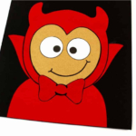 Devil Halloween Craft DIY.