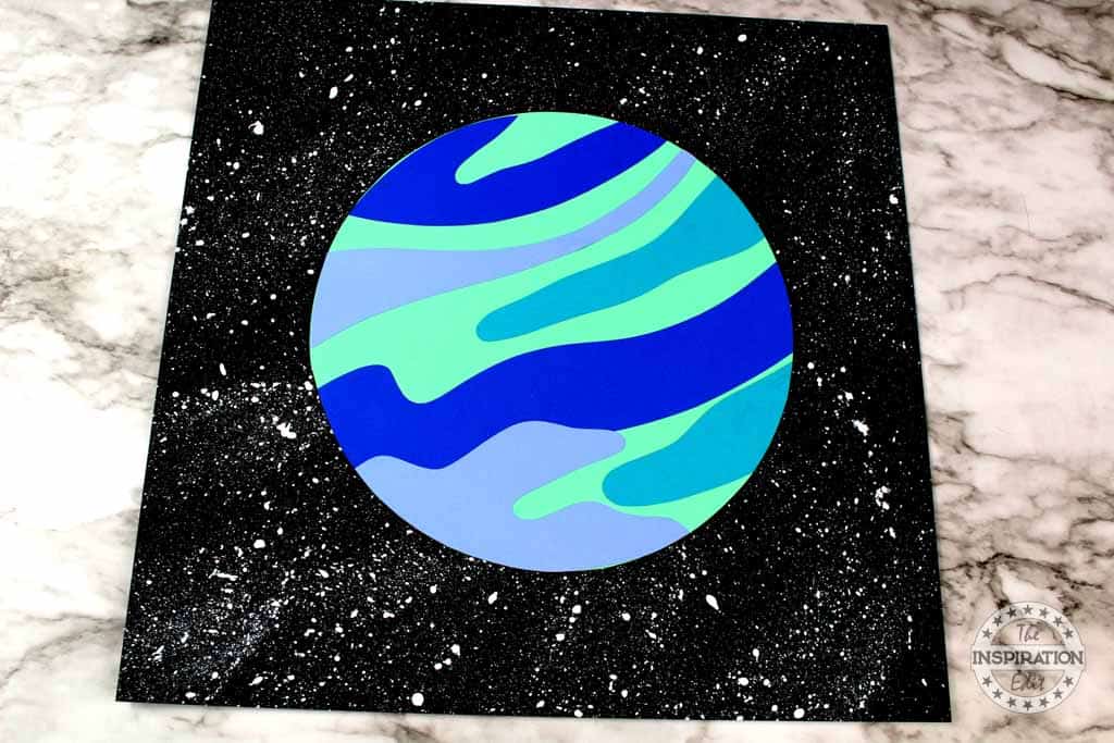 Uranus Solar System Craft for Kids.