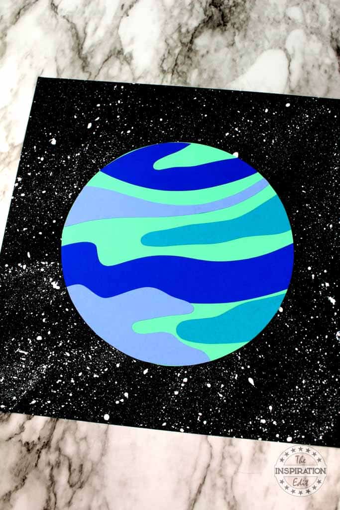 Uranus Solar System Craft for Kids.