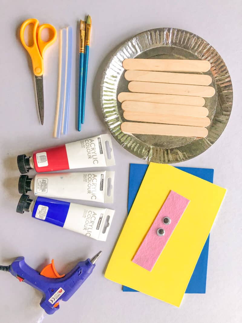 ingredients needed to make uncle sam craft