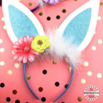 Cute Easter Rabbit Ears Headband.