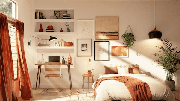 Creating a Boho Bedroom.