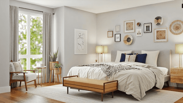 Creating a Boho Bedroom.