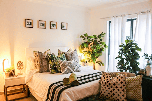 Creating a Boho Bedroom.