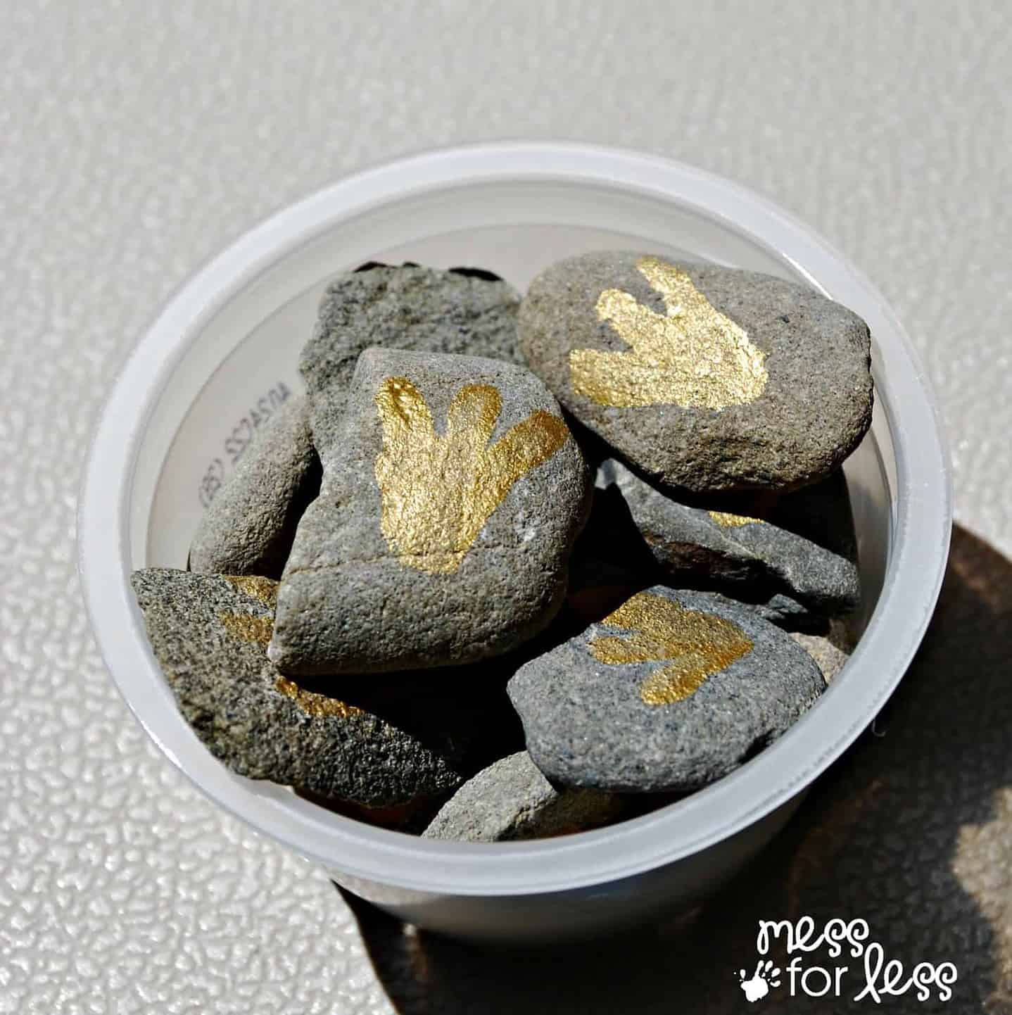 Dinosaur Toss Stones.