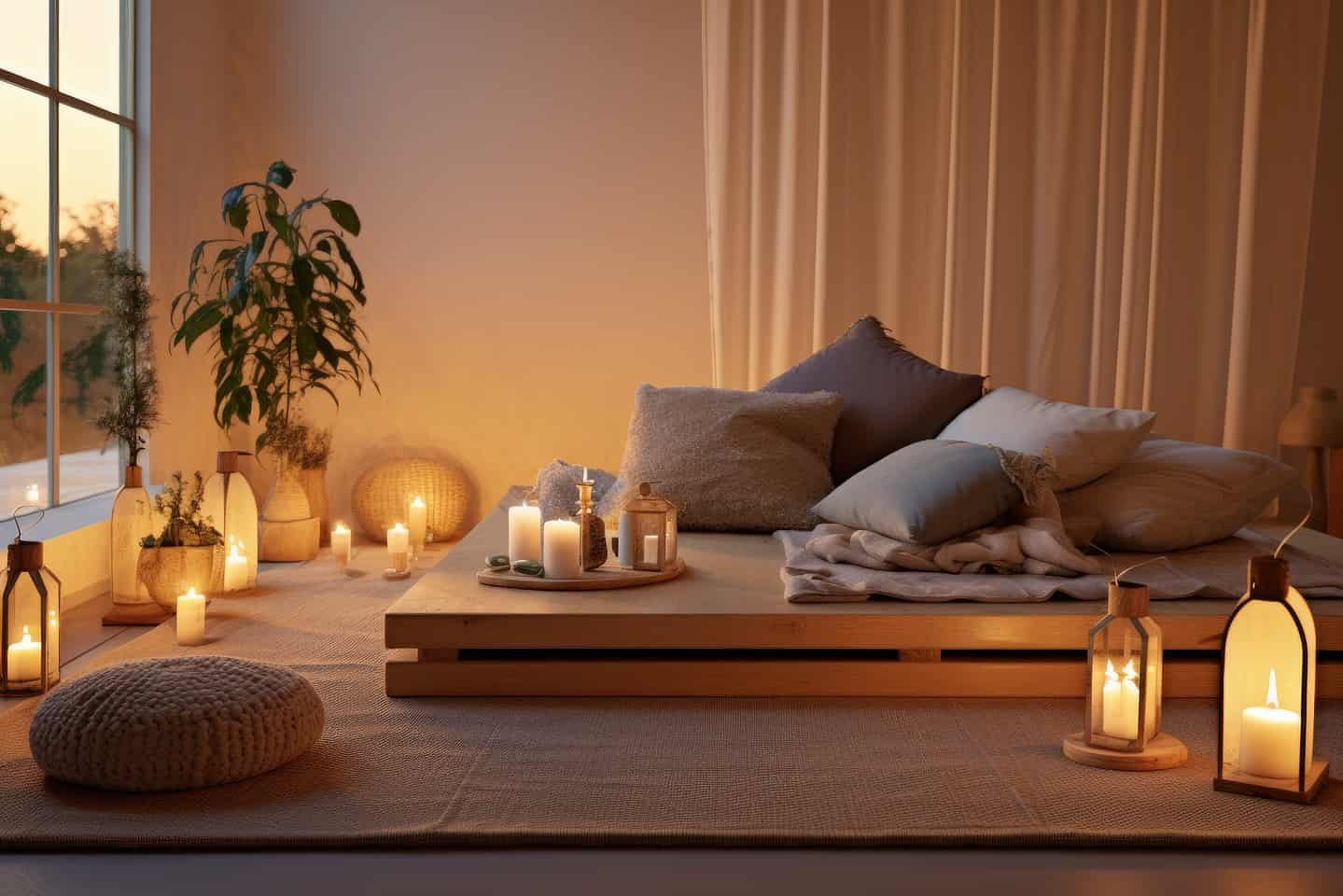Creating a Calming Meditation Space in Your Home · The Inspiration Edit