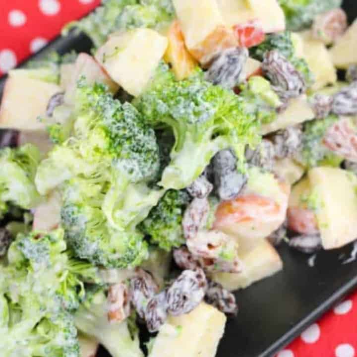 Tasty Summer Broccoli Salad Recipe.