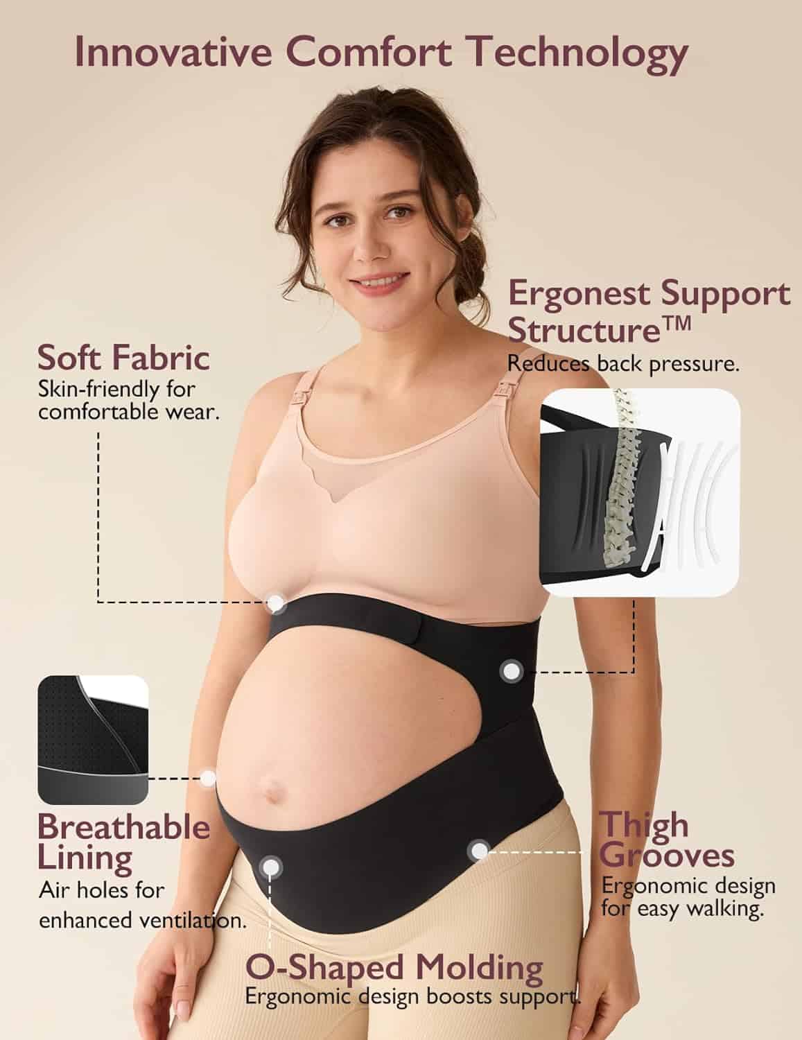 Momcozy Ergonest Maternity Belly Band