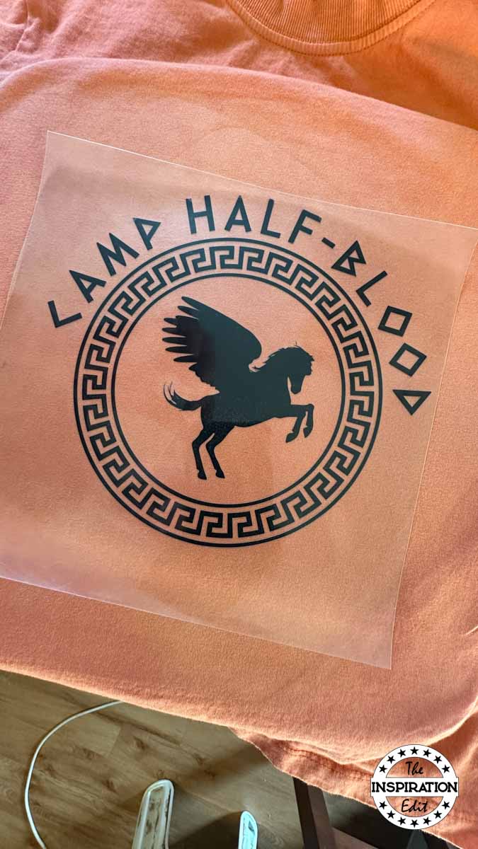 camp half-blood cricut design on viynl.