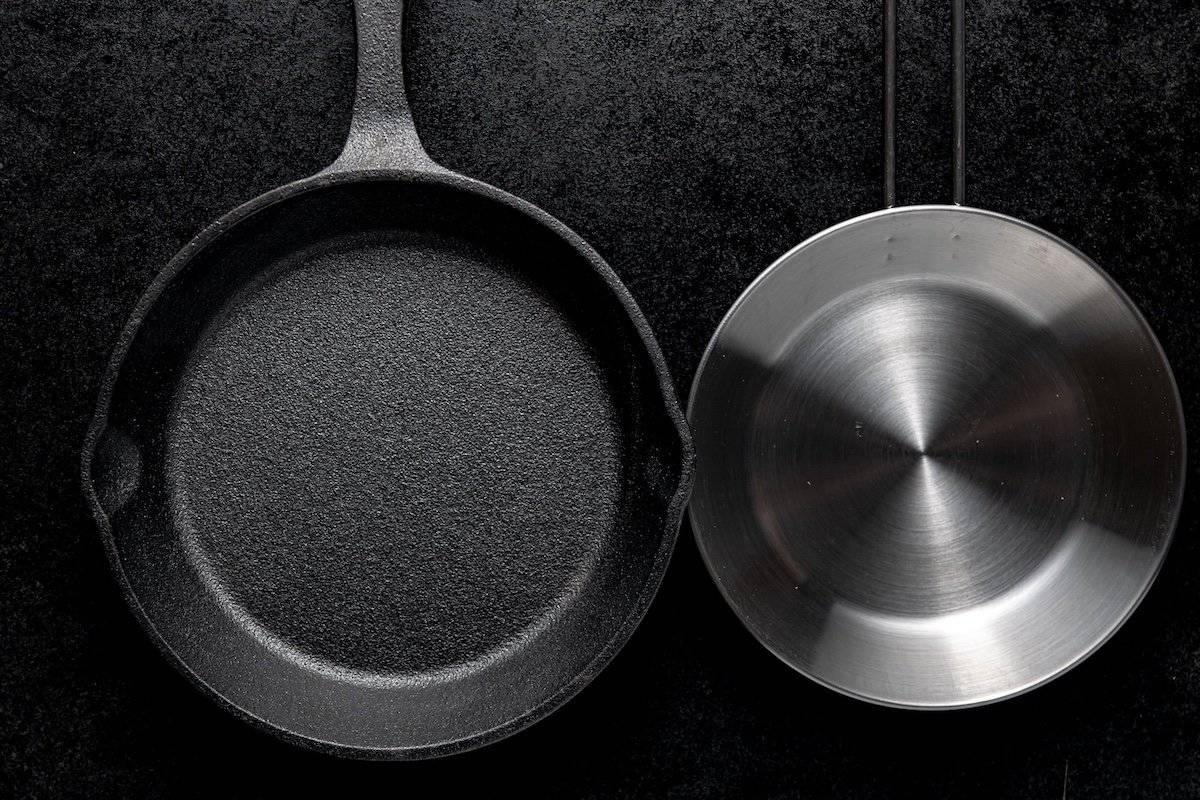 Soap on Cast Iron | two types of Skillets.