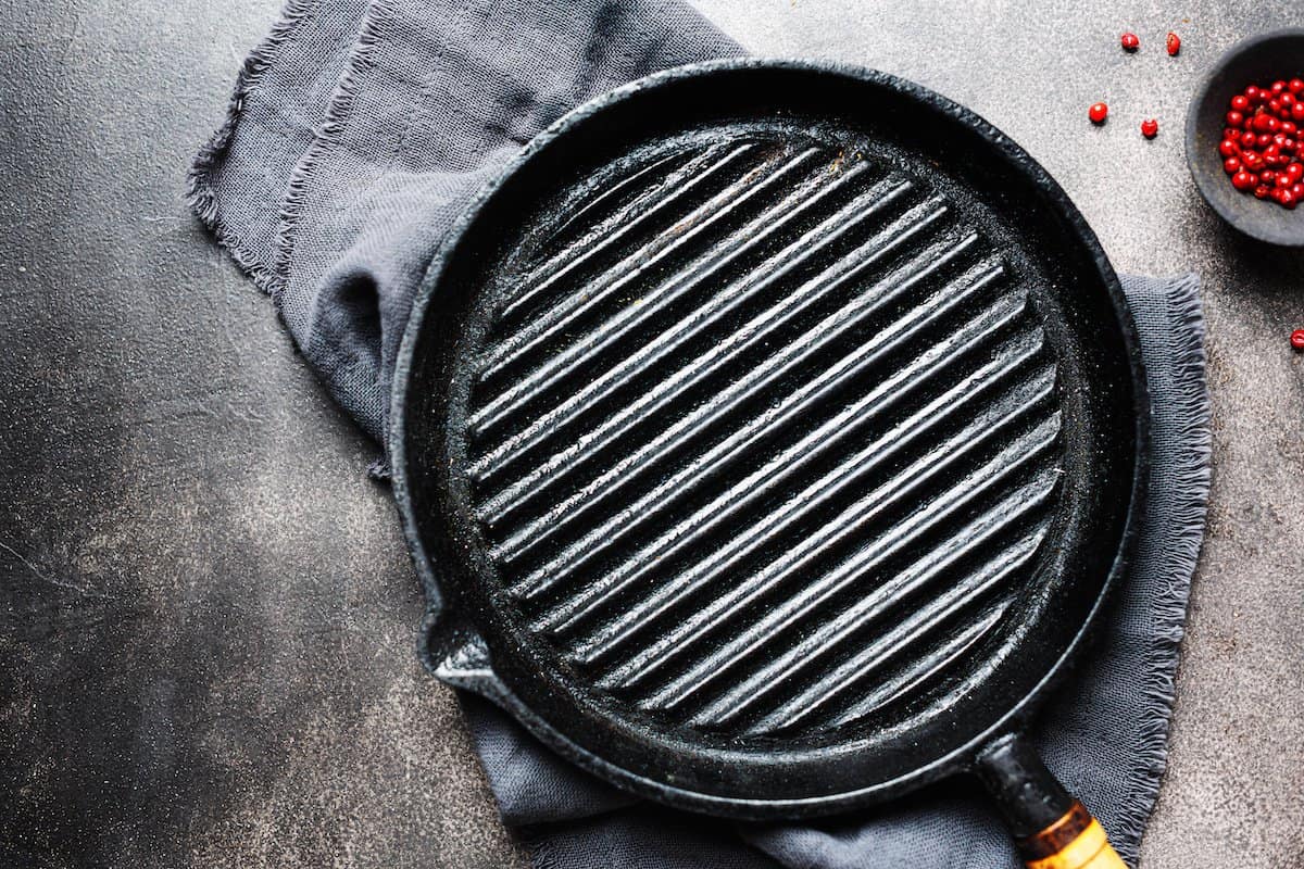 Soap on Cast Iron | A Cast Iron Skillet.