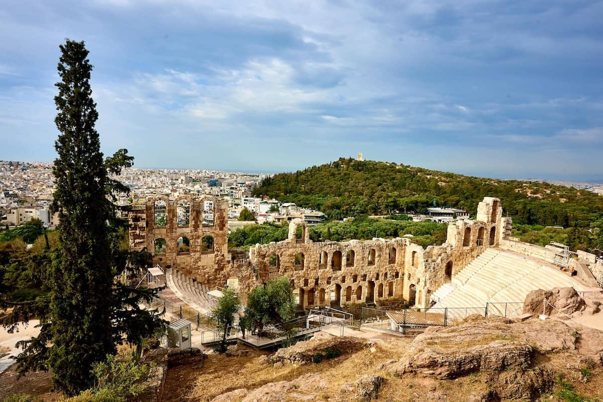 The Rich History of the Acropolis | The Acropolis from a distance.