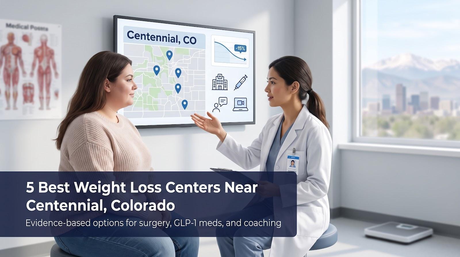 5 Best Weight Loss Center Options Near Centennial Colorado